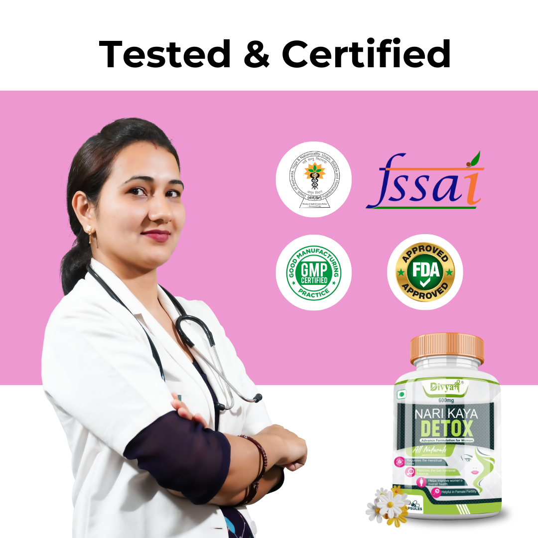 Divyashree Nari Kaya Detox | 100% Ayurvedic Fertility Formula to Conceive Naturally