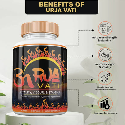 Urja Vati | Made with Ayurvedic Herbs
